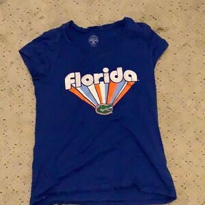 Girls kids florida gator top